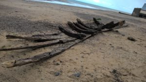 Redcar Beach - shipwreck - 1