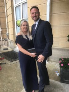  Former SSI worker and SSI Task Force Officer for Redcar & Cleveland Borough Council Sam Simpson, with partner Stephen Fox, attended a Royal Garden Party